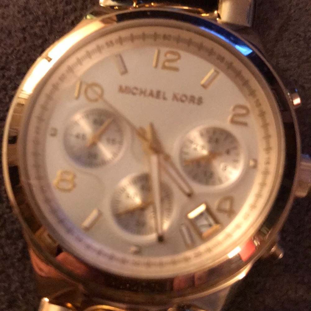 Michael Kors Women’s Gold Link Watch
